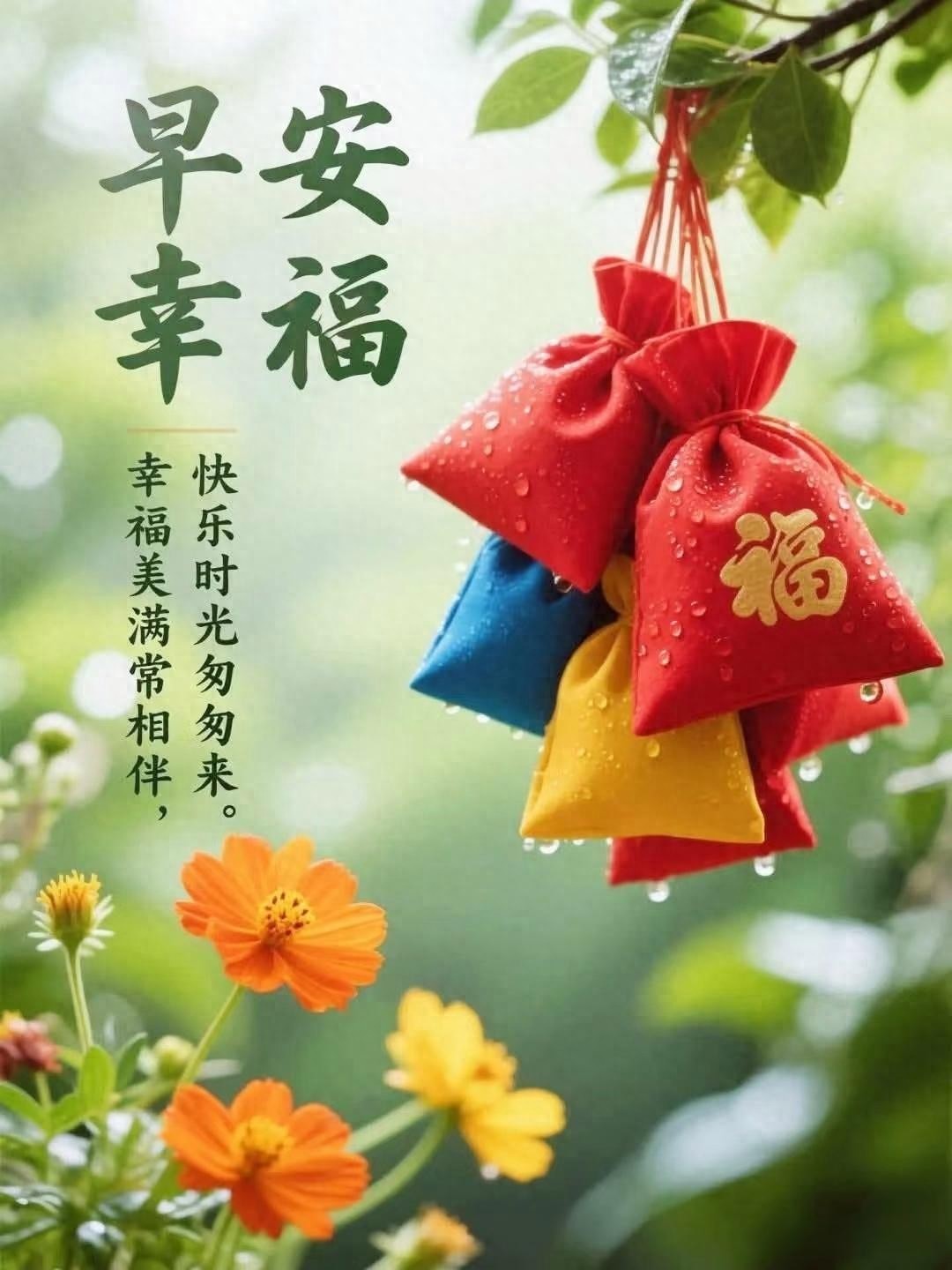 帶來好運的早上好唯美句子，祝福朋友，一生富貴，財源滾滾來