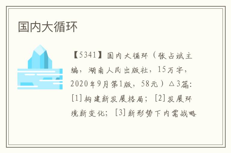 國內大循環